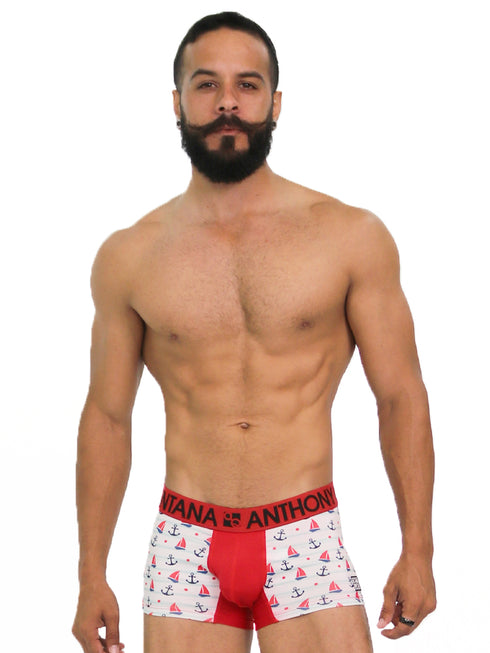 Men's AQ Trunk Men's Hybrid Collection Boxer Briefs Trunk-up Hot Pants – 3-Pack